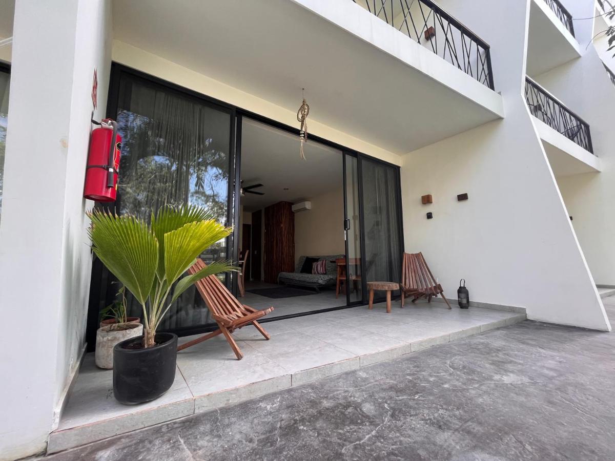 Condo Jungle Apartment & Private Patio Tulum Eksteriør bilde